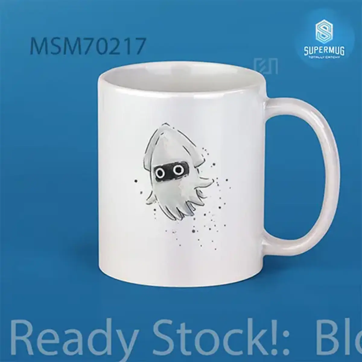 Blooper Watercolor SuperMario Super Mug