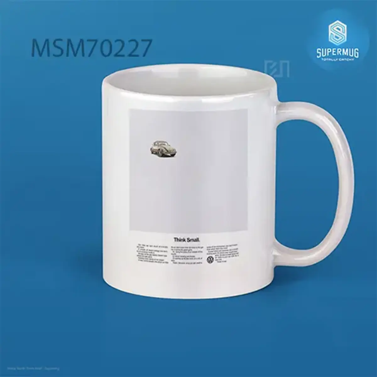 Think Small Super Mug