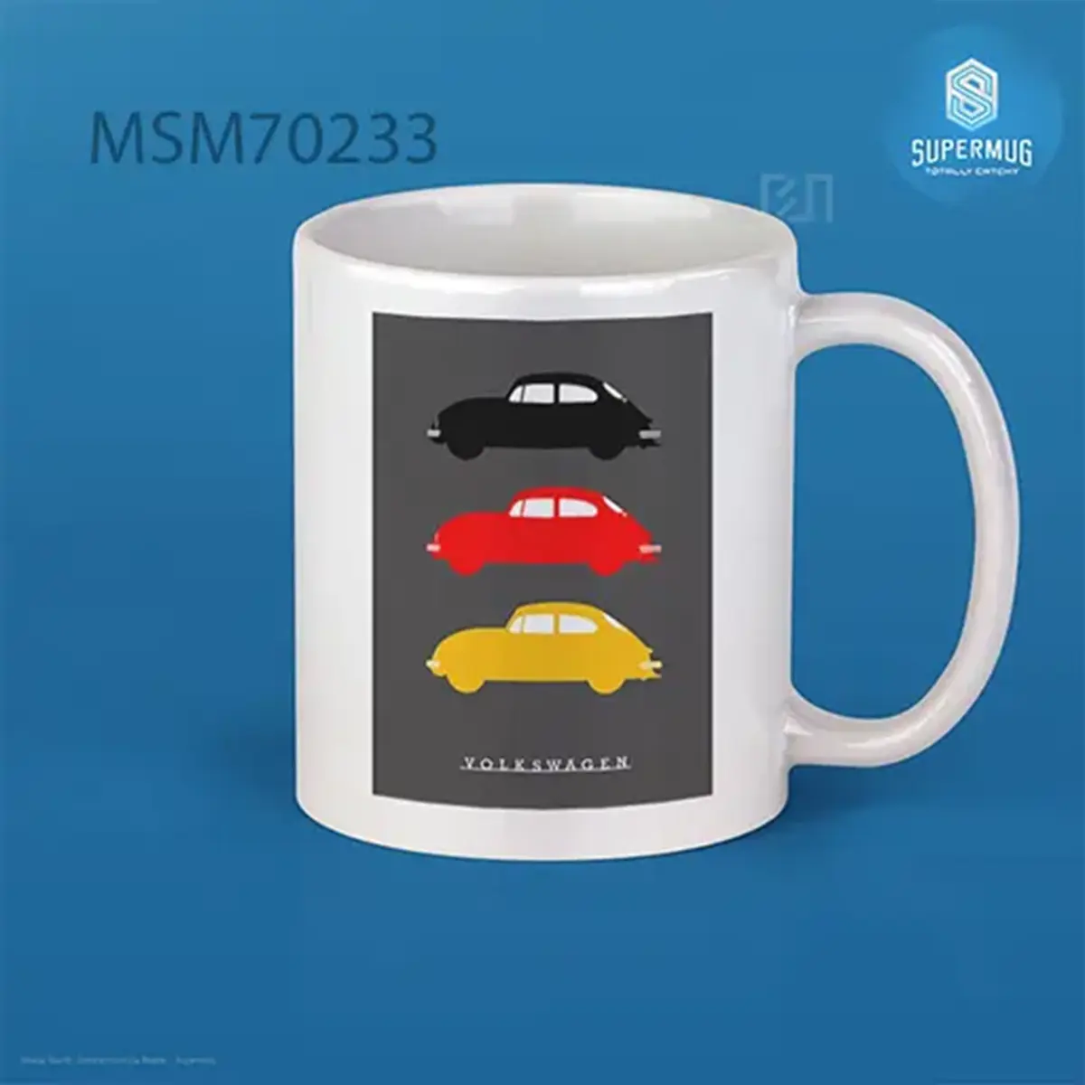 German Icon Vw Beetle Super Mug