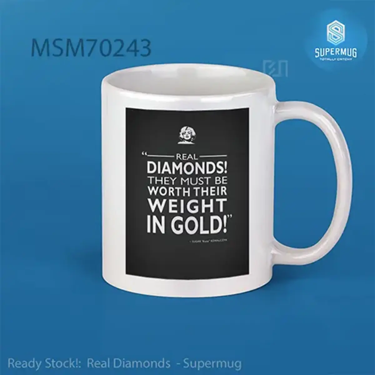 Real Diamonds Super Mug