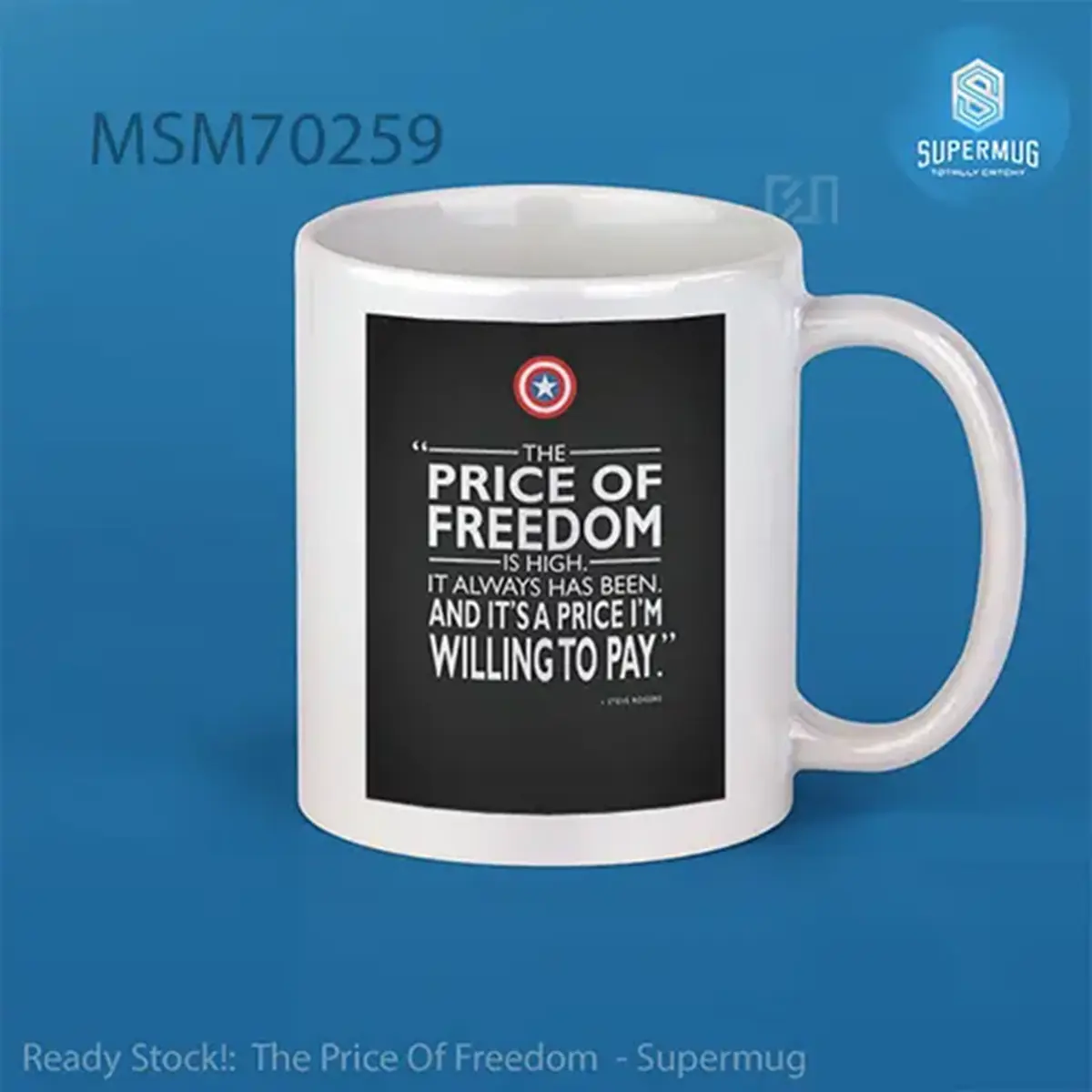 The Price Of Freedom Super Mug