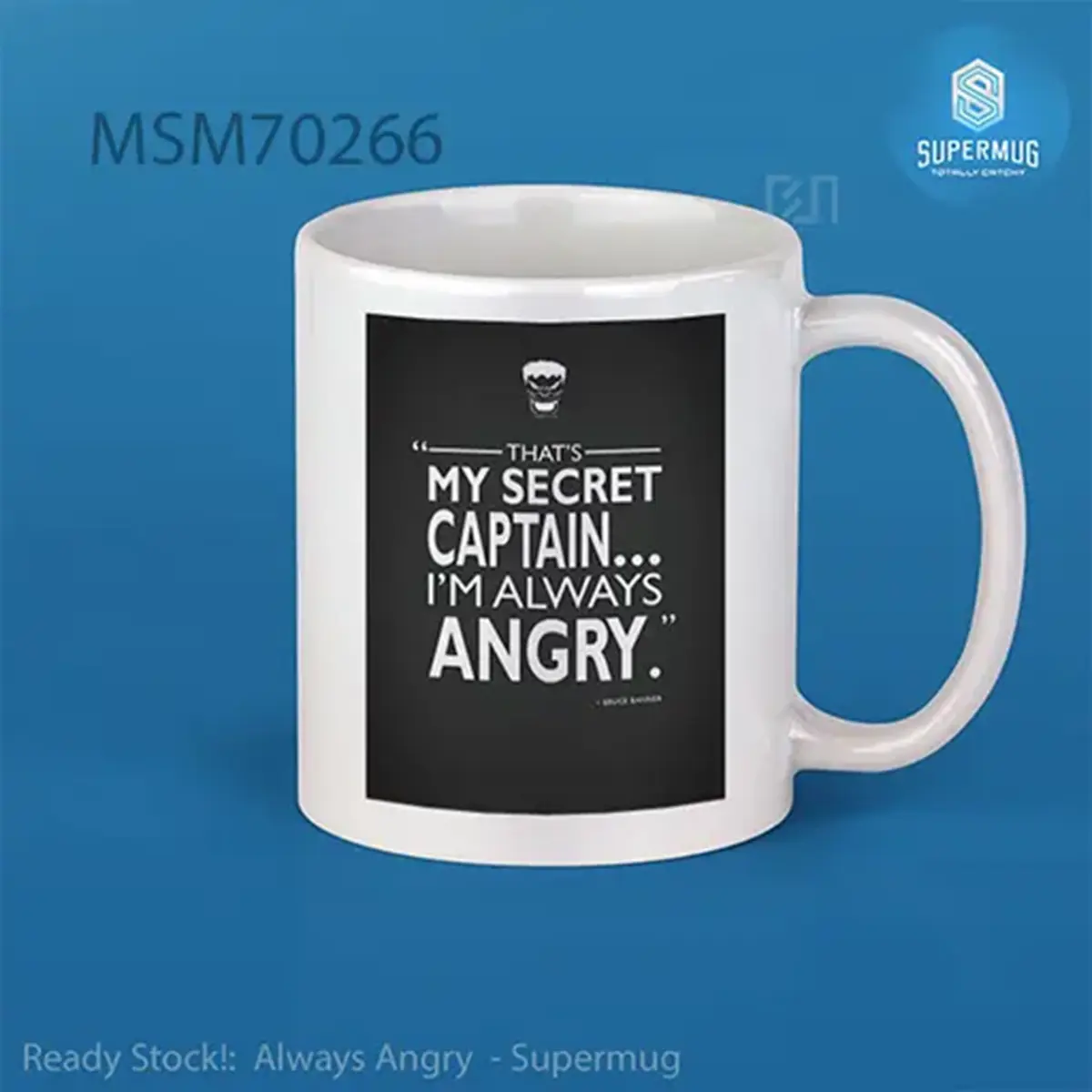 Always Angry Super Mug
