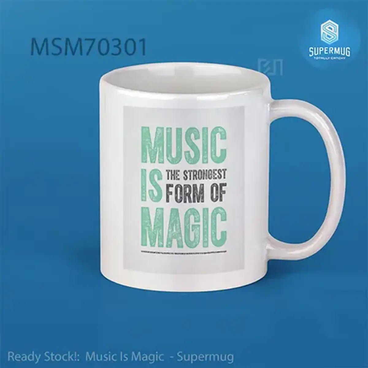 Music Is Magic Super Mug
