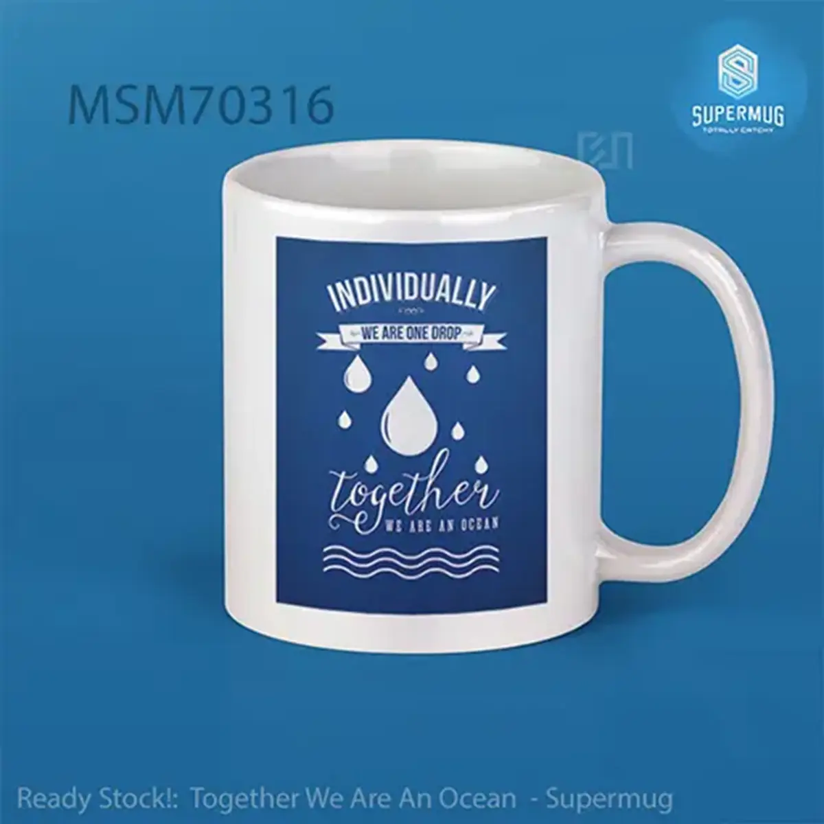 Together We Are An Ocean Super Mug