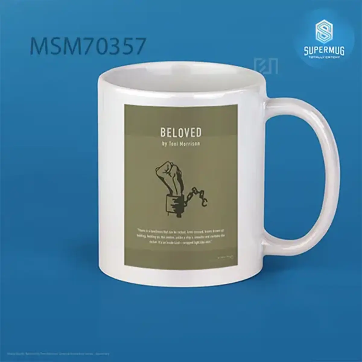 Beloved By Toni Morrison Greatest Books Ever Series Super Mug