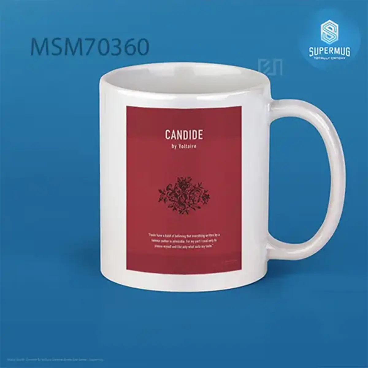 Candide By Voltaire Greatest Books Ever Series Super Mug