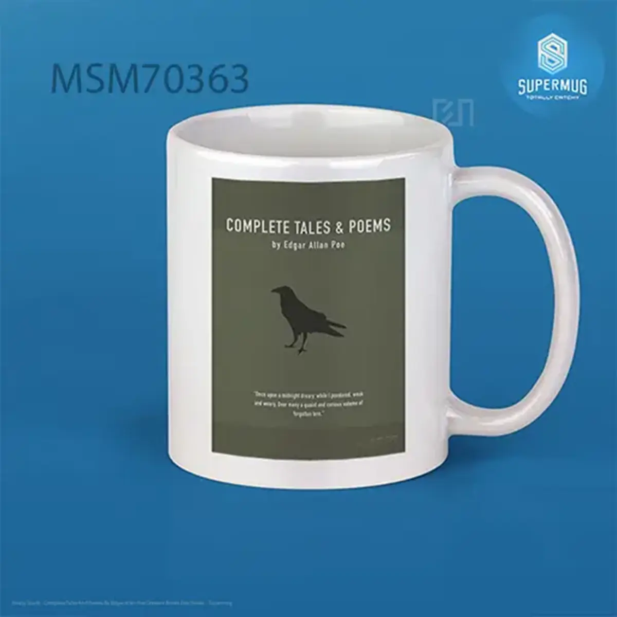 Complete Tales And Poems By Edgar Allan Poe Greatest Books Ever Series Super Mug