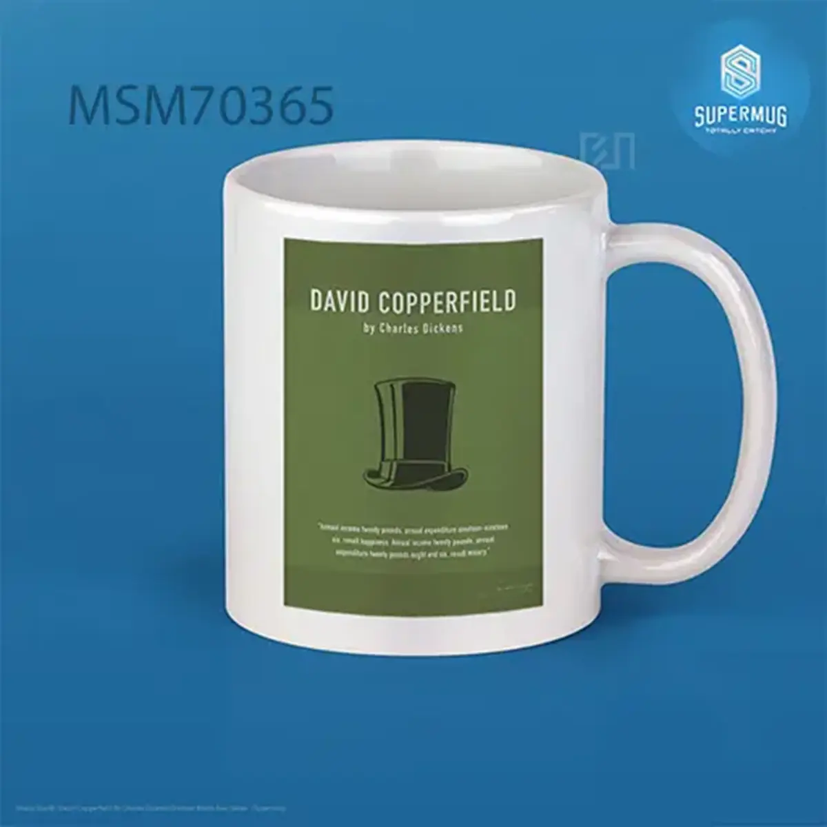 David Copperfield By Charles Dickens Greatest Books Ever Series Super Mug