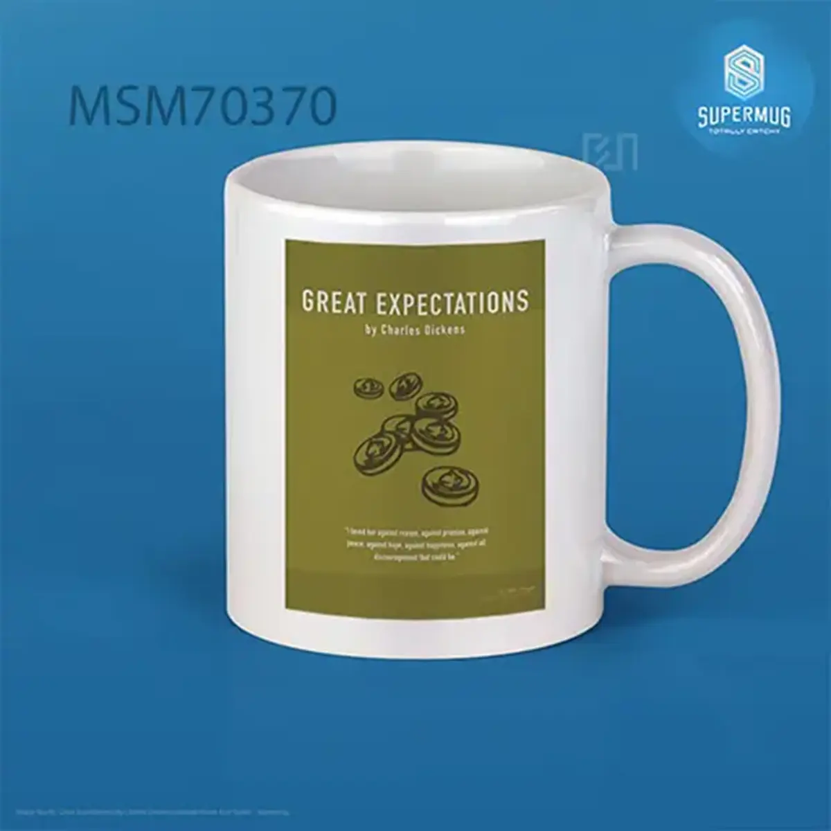 Great Expectations By Charles Dickens Greatest Books Ever Series Super Mug