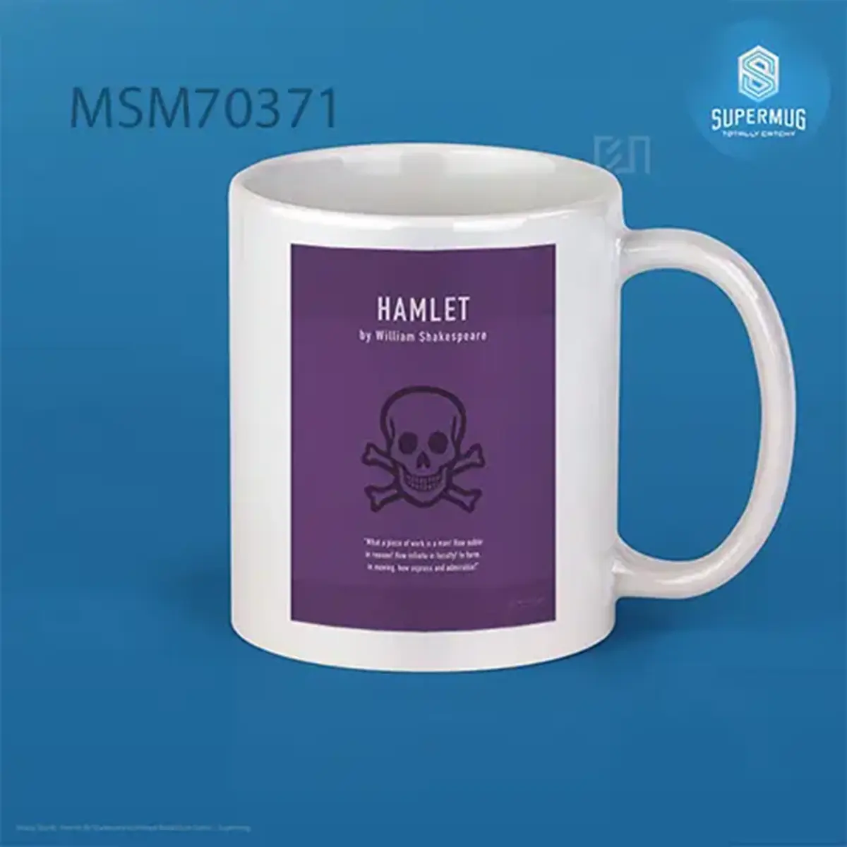 Hamlet By Shakespeare Greatest Books Ever Series Super Mug
