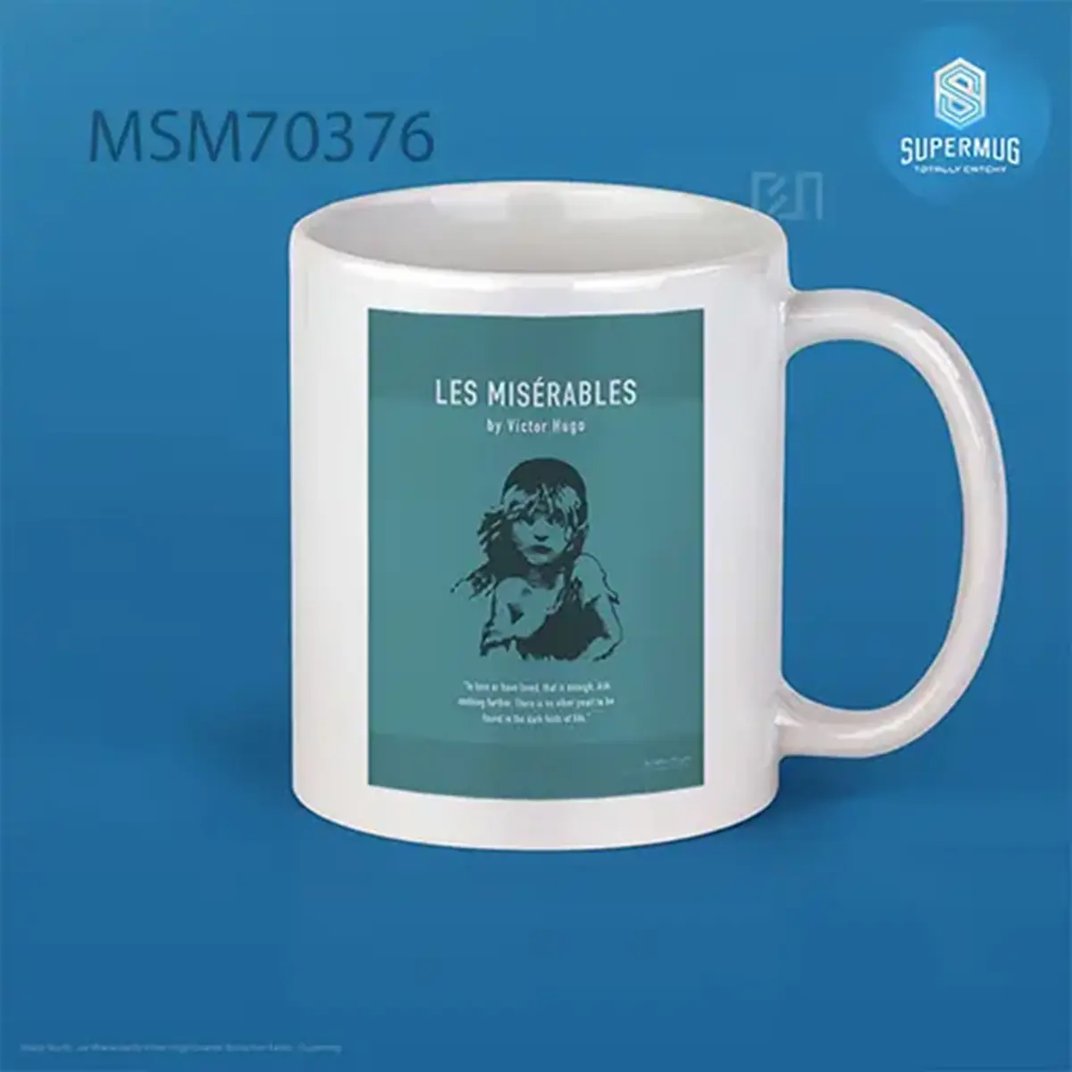 Les Miserables By Victor Hugo Greatest Books Ever Series Super Mug