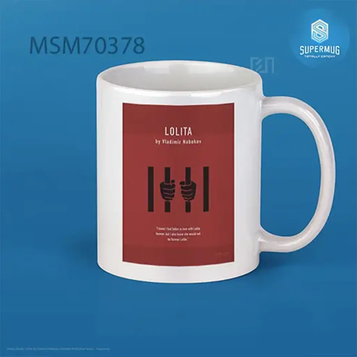 Lolita By Vladimir Nabokov Greatest Books Ever Series Super Mug