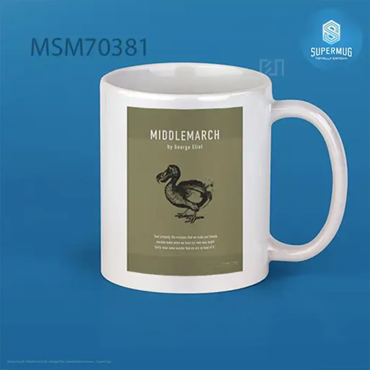 Middlemarch By George Eliot Greatest Books Series Super Mug