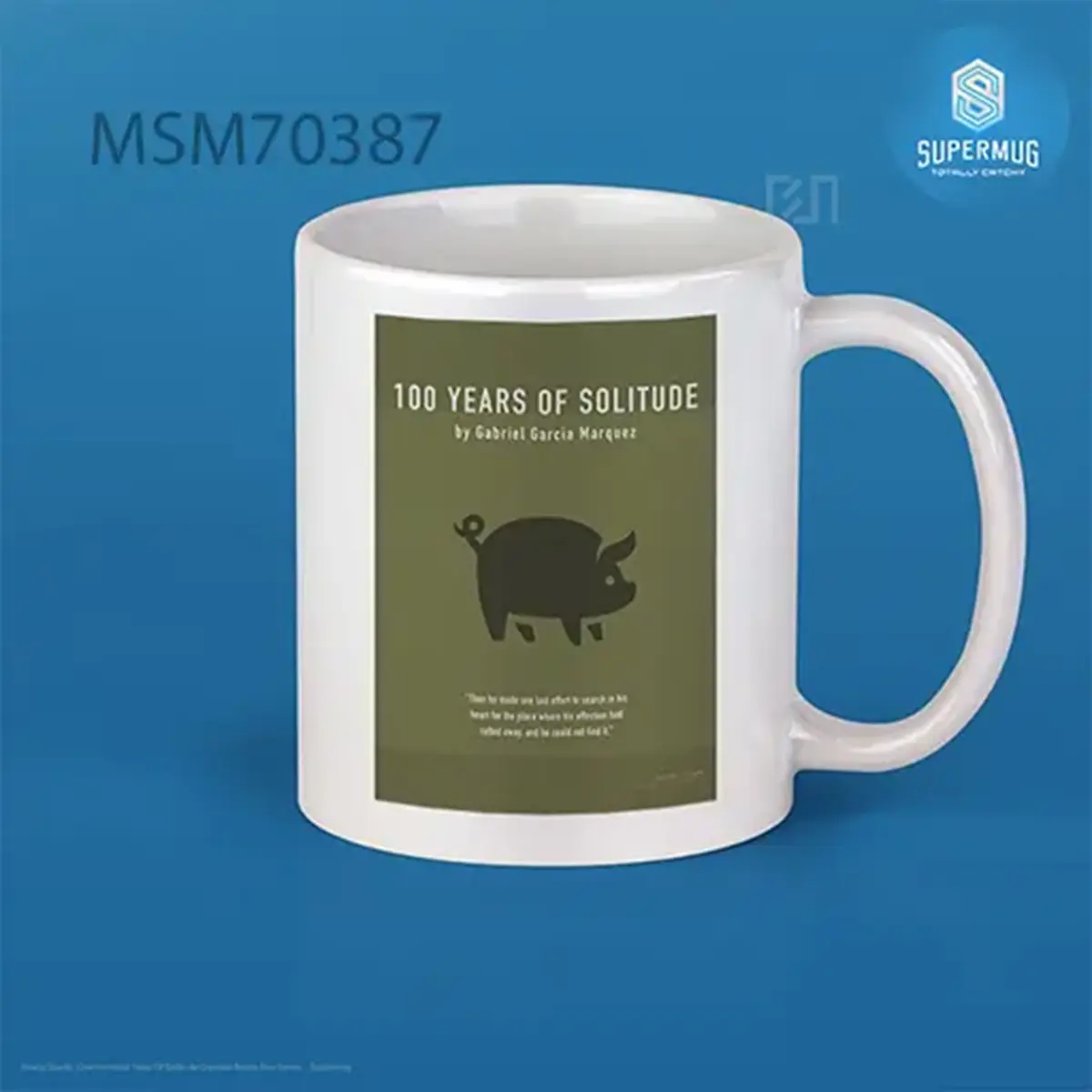One Hundred Years Of Solitude Greatest Books Ever Series Super Mug