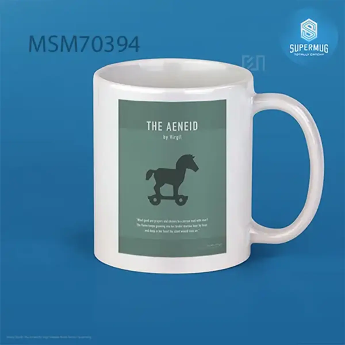The Aeneid By Virgil Greatest Books Series Super Mug