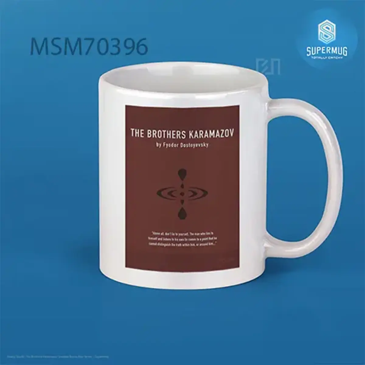 The Brothers Karamazov Greatest Books Ever Series Super Mug