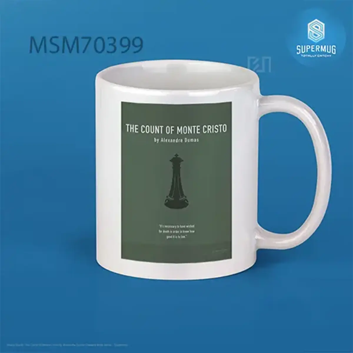 The Count Of Monte Cristo By Alexandre Dumas Greatest Book Series Super Mug