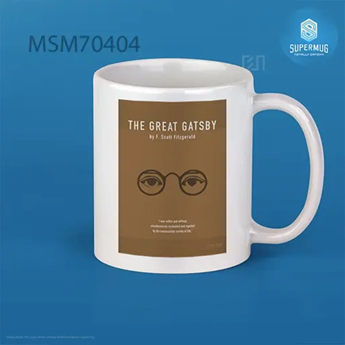The Great Gatsby Greatest Books Ever Series Super Mug