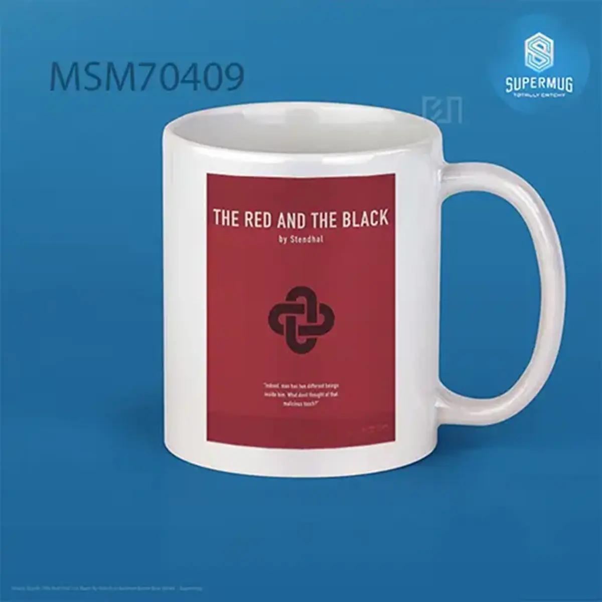 The Red And The Black By Stendhal Greatest Books Ever Series Super Mug