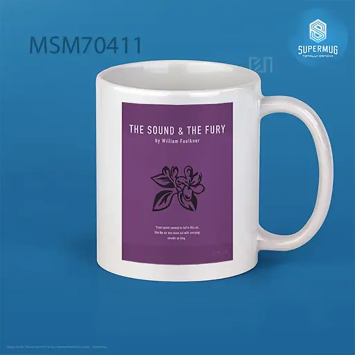 The Sound And The Fury Greatest Books Ever Series Super Mug