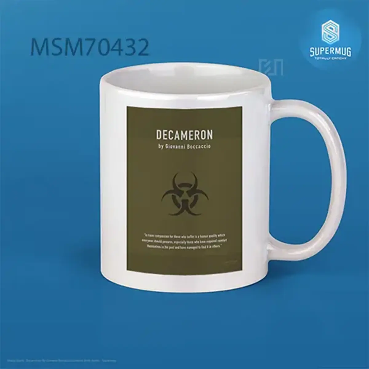 Decameron By Giovanni Boccaccio Greatest Book Series Super Mug