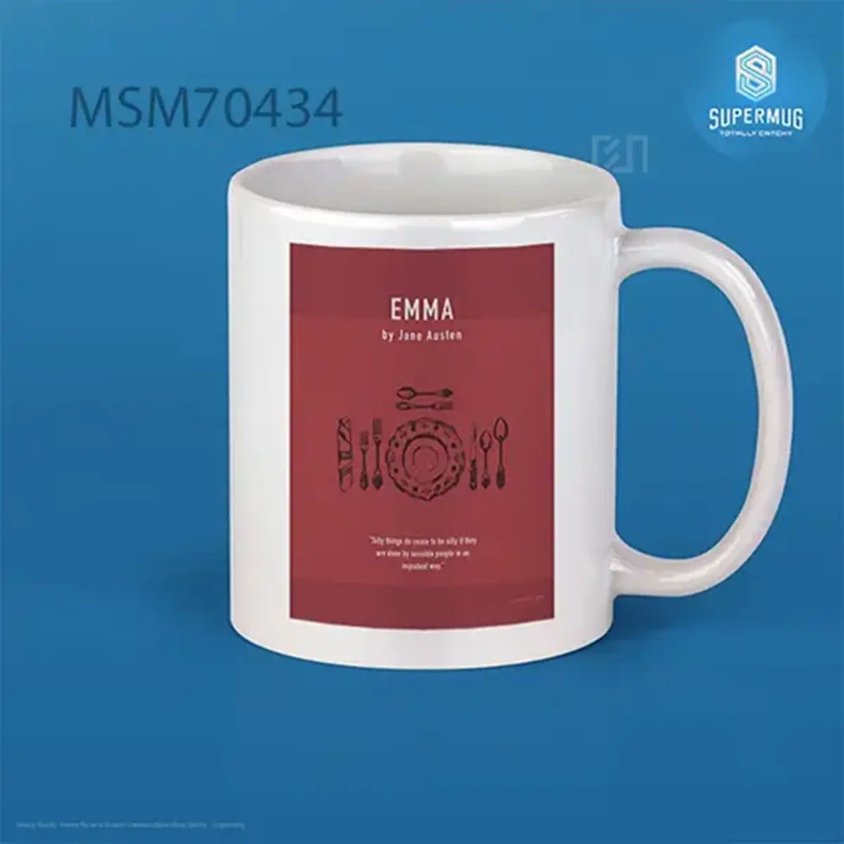 Emma By Jane Austen Greatest Books Ever Series Super Mug