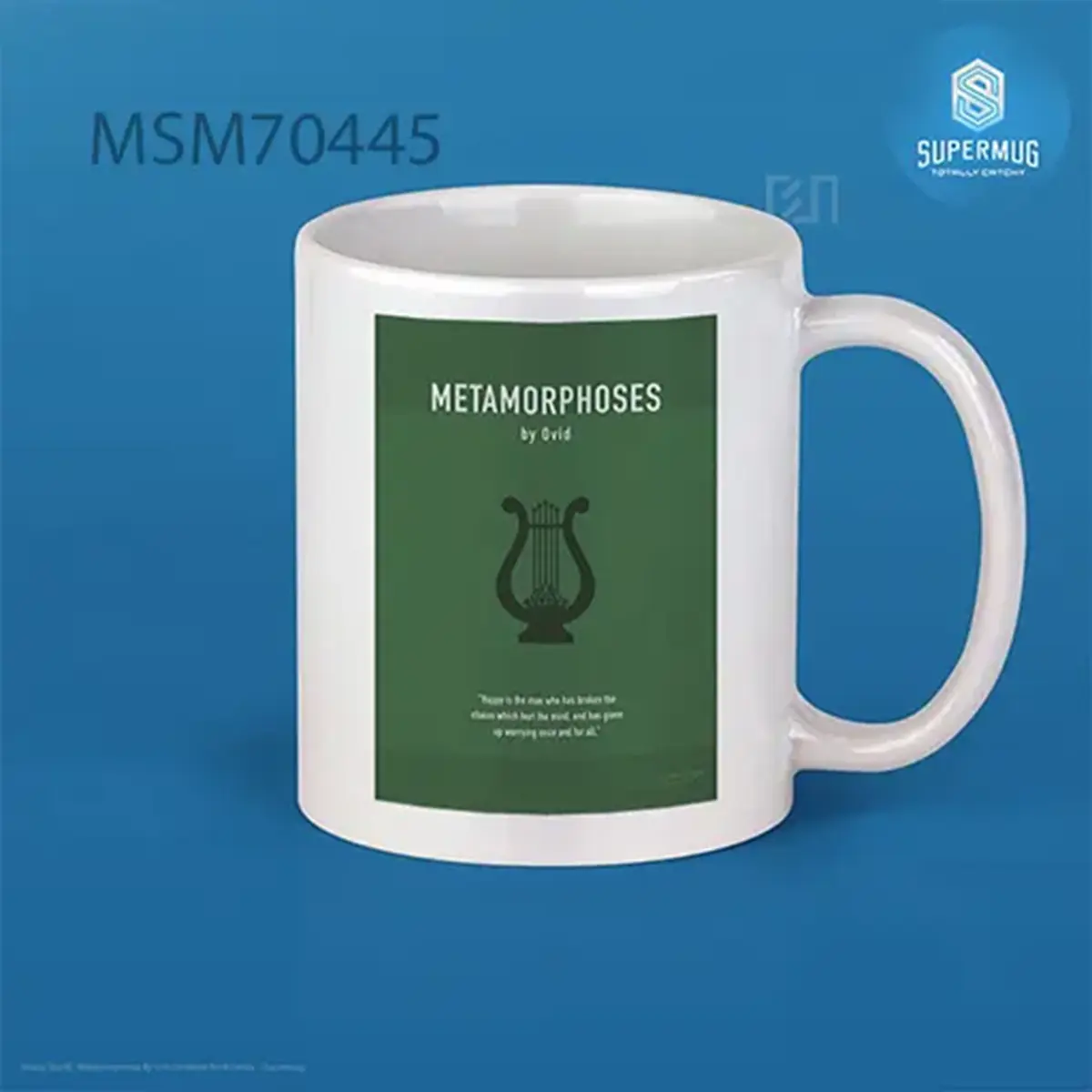 Metamorphoses By Ovid Greatest Book Series Super Mug
