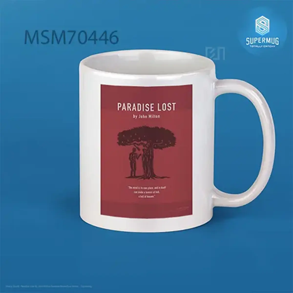 Paradise Lost By John Milton Greatest Books Ever Series Super Mug