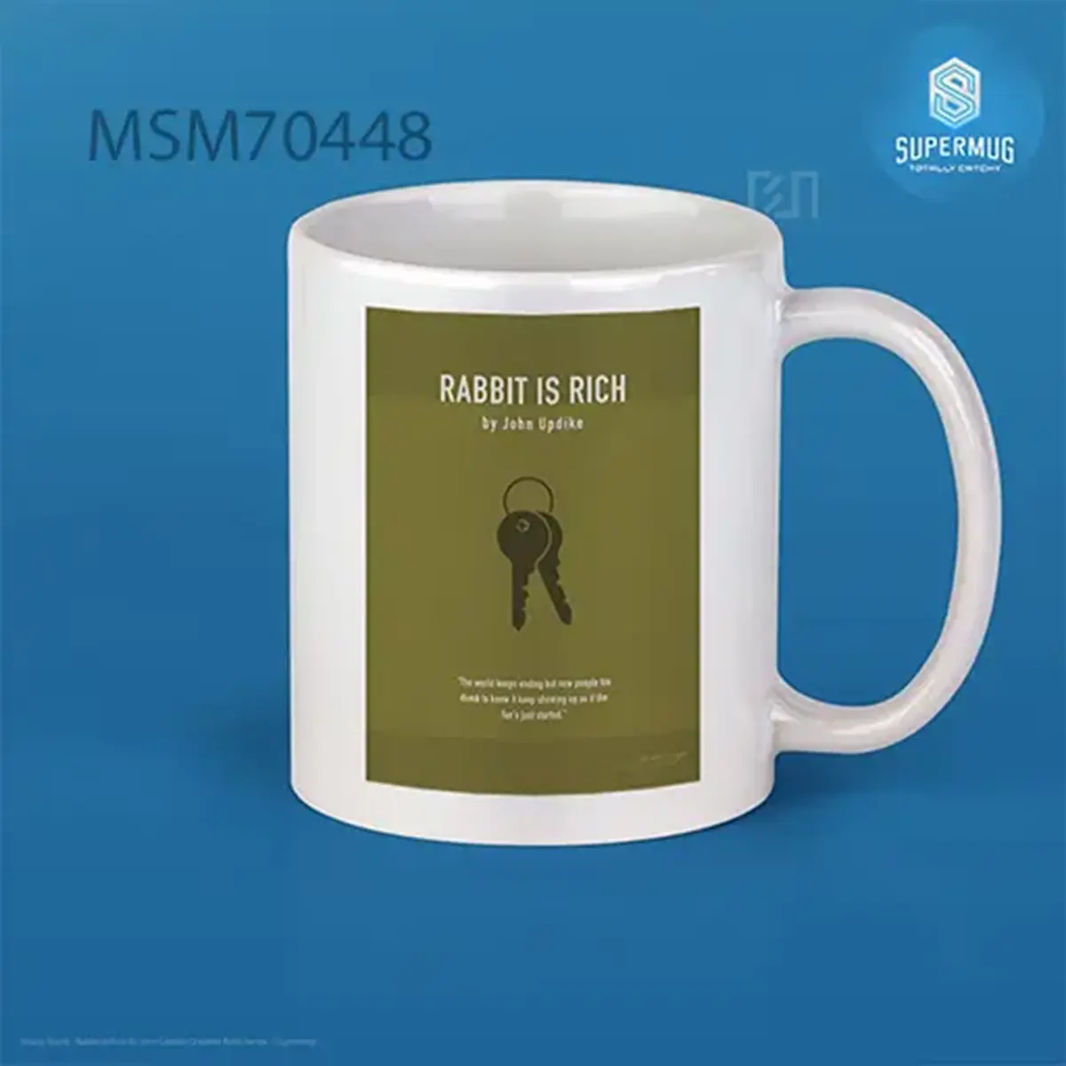 Rabbit Is Rich By John Updike Greatest Book Series Super Mug