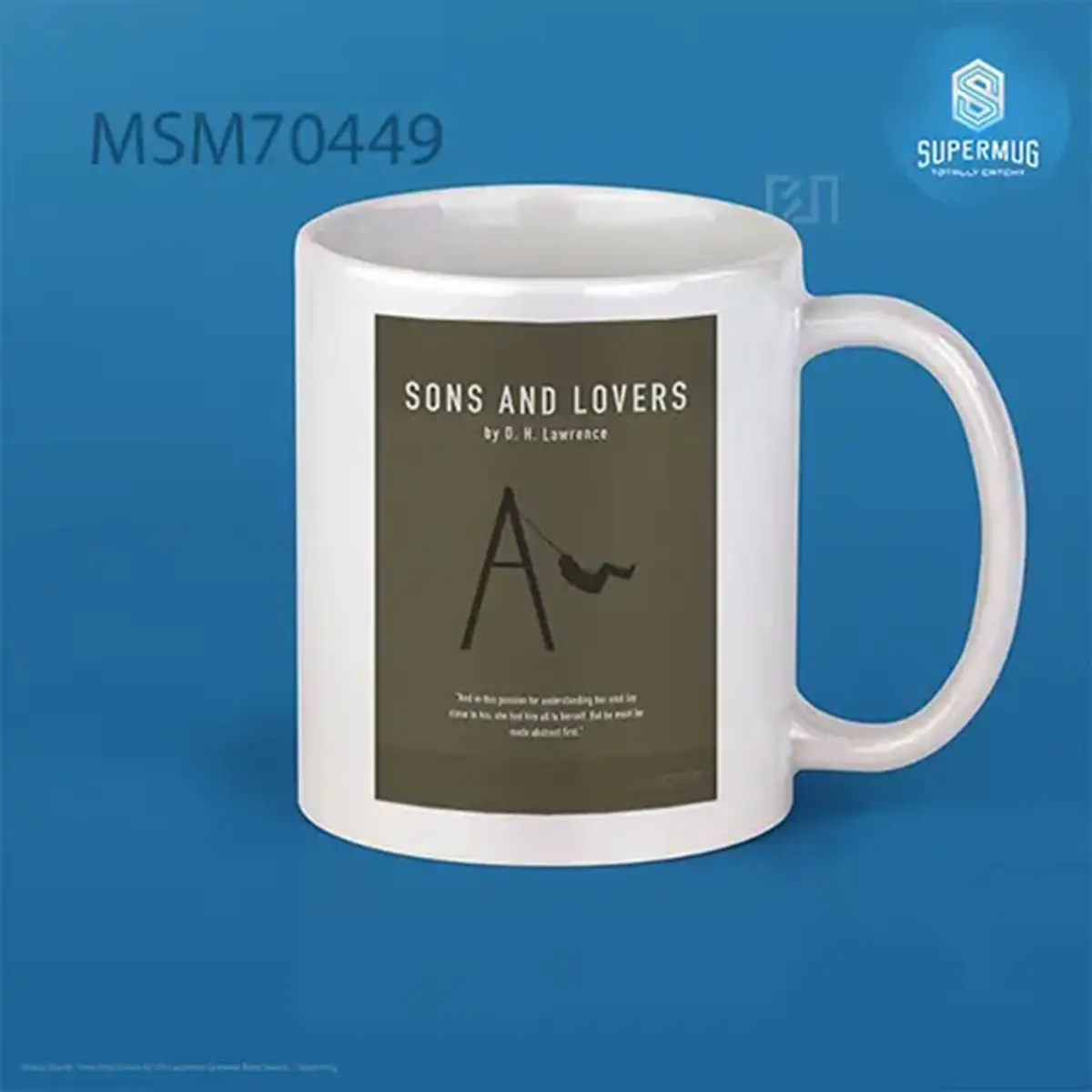 Sons And Lovers By Dh Lawrence Greatest Book Series Super Mug