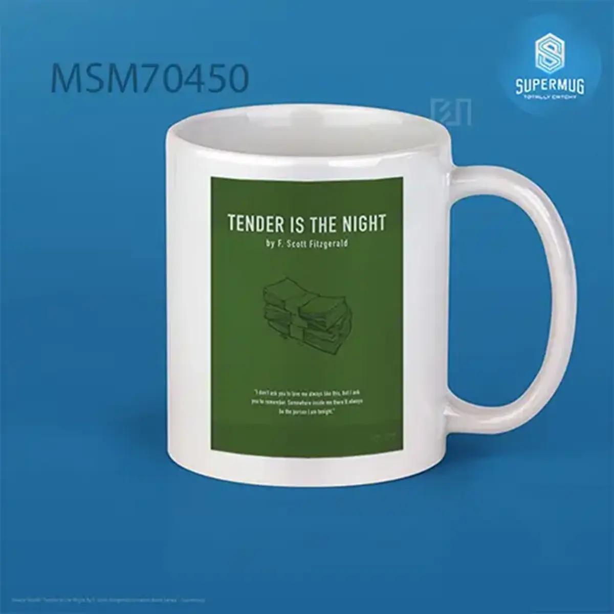 Tender Is The Night By F Scott Fitzgerald Greatest Book Series Super Mug