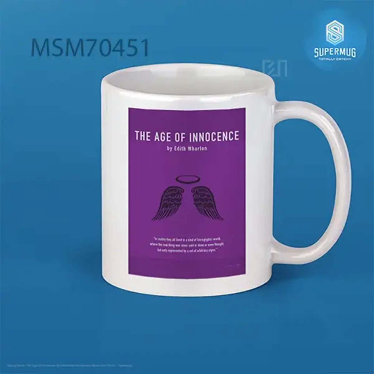 The Age Of Innocence By Edith Wharton Greatest Books Ever Series Super Mug