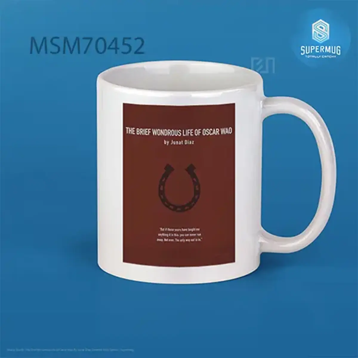 The Brief Wondrous Life Of Oscar Wao By Junat Diaz Greatest Book Series Super Mug
