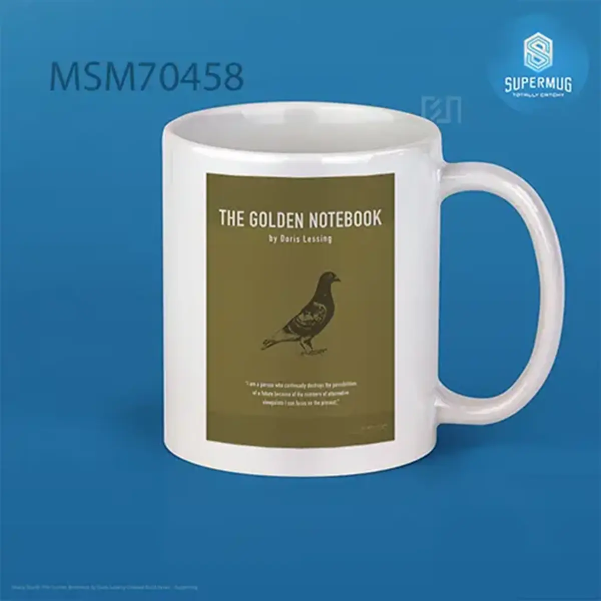 The Golden Notebook By Doris Lessing Greatest Book Series Super Mug