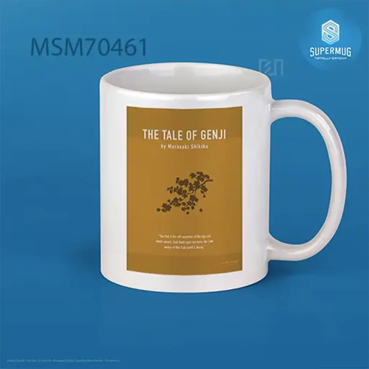 The Tale Of Genji By Murasaki Shikibu Greatest Book Series Super Mug