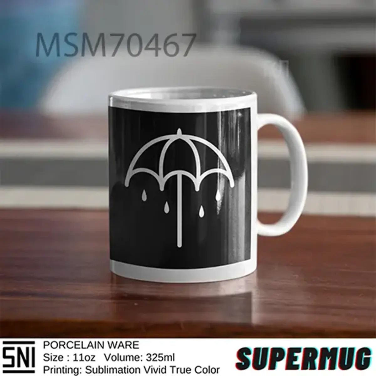 Payung Thats The Spirit Logo Bring Me The Horizone Super Mug