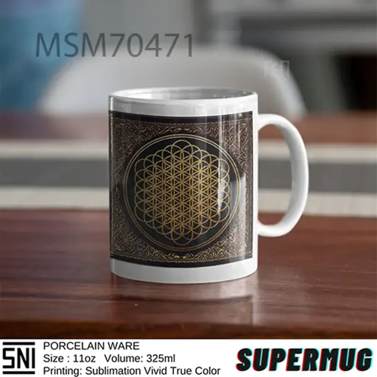 Sempiternal Arrwork Album BMTH Super Mug