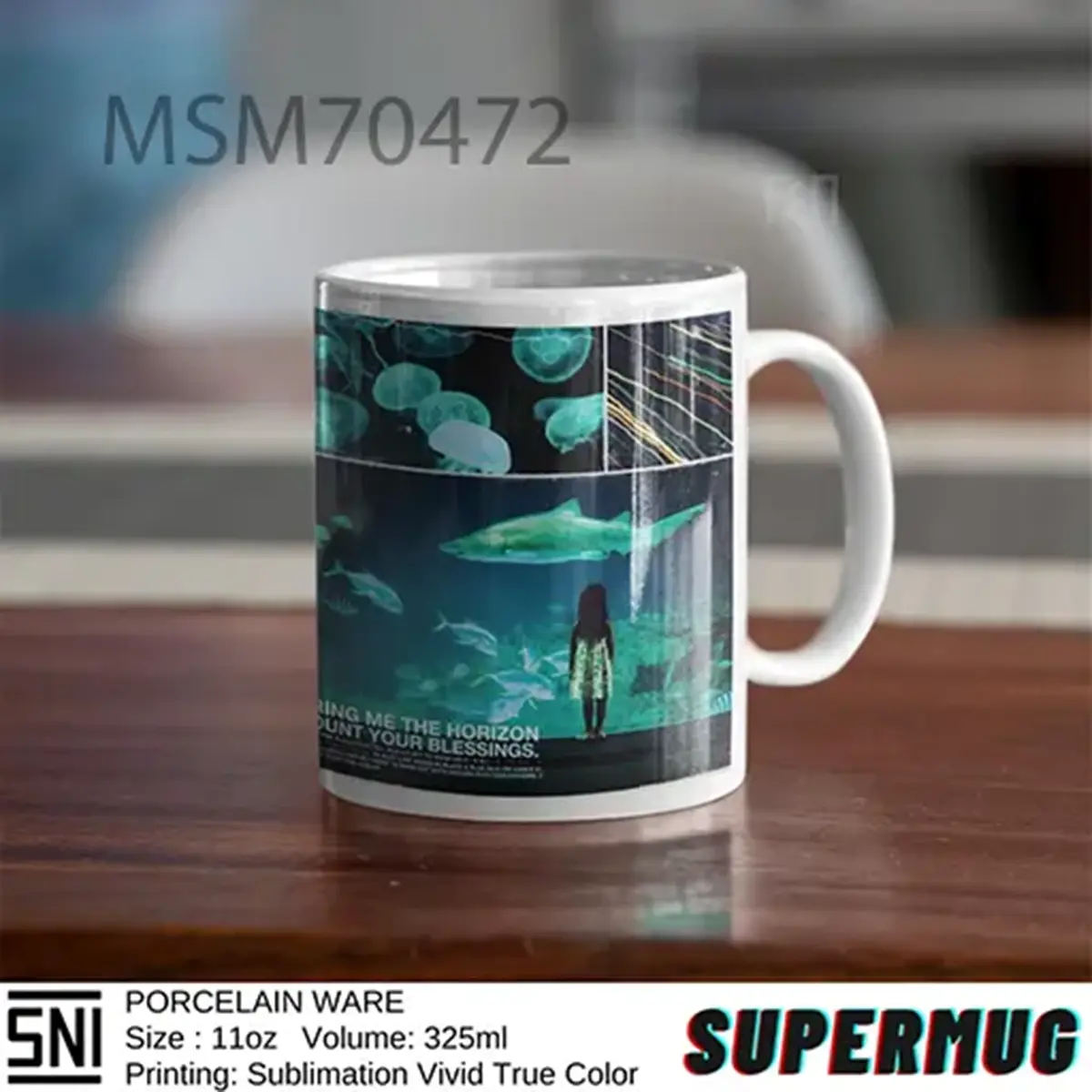 Count Your Blessing BMTH Super Mug