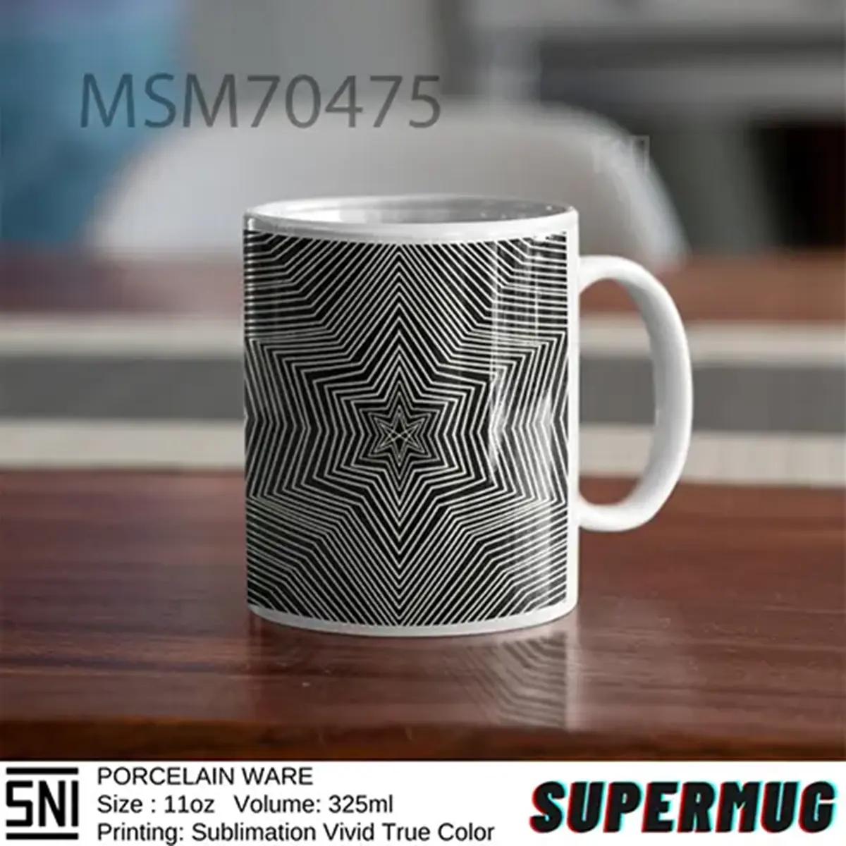 Porselen Logo Album BMTH Super Mug