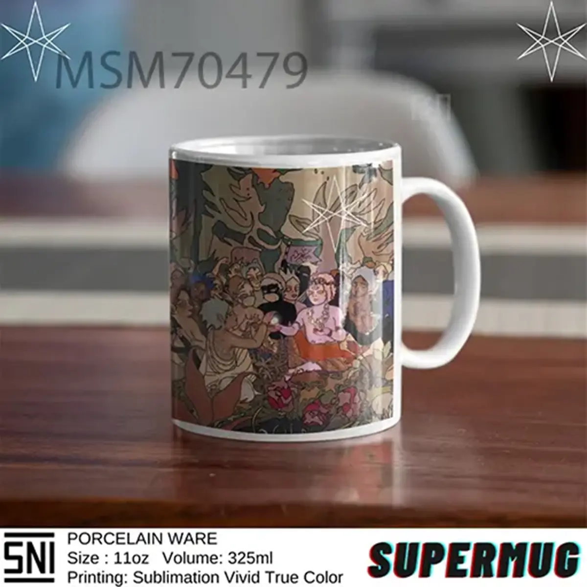 Sablon Post Human Survival HororBMTH Super Mug