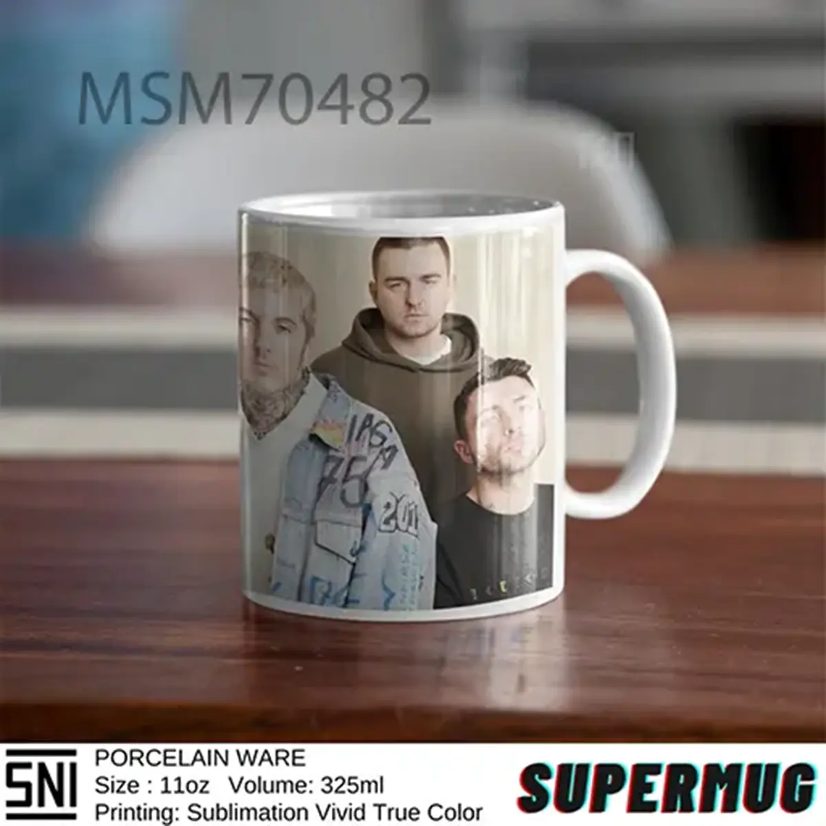 SNI Personil Band Bring Me The Horizon Super Mug