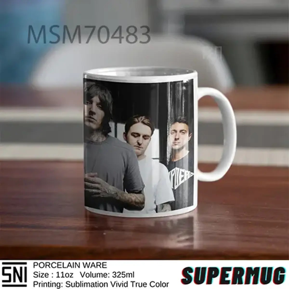 Merchandise Band Member BringMeTheHorizon Super Mug