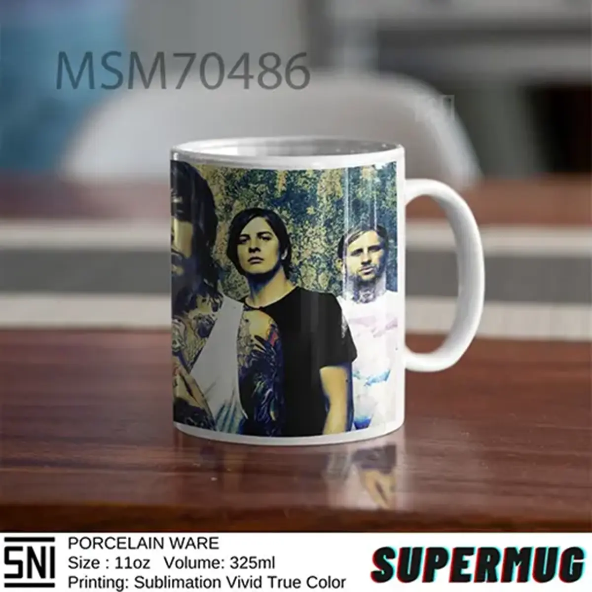 Porselen Poster Band Bring Me THe Horizon Super Mug