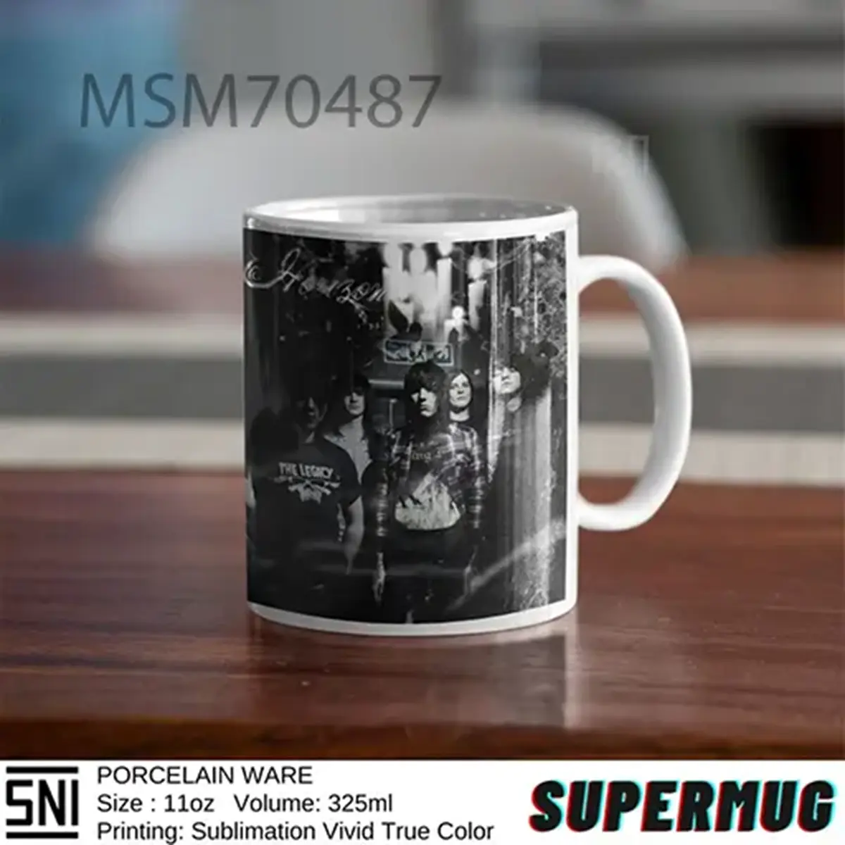 Band Emo Bring MetheHorizon Super Mug