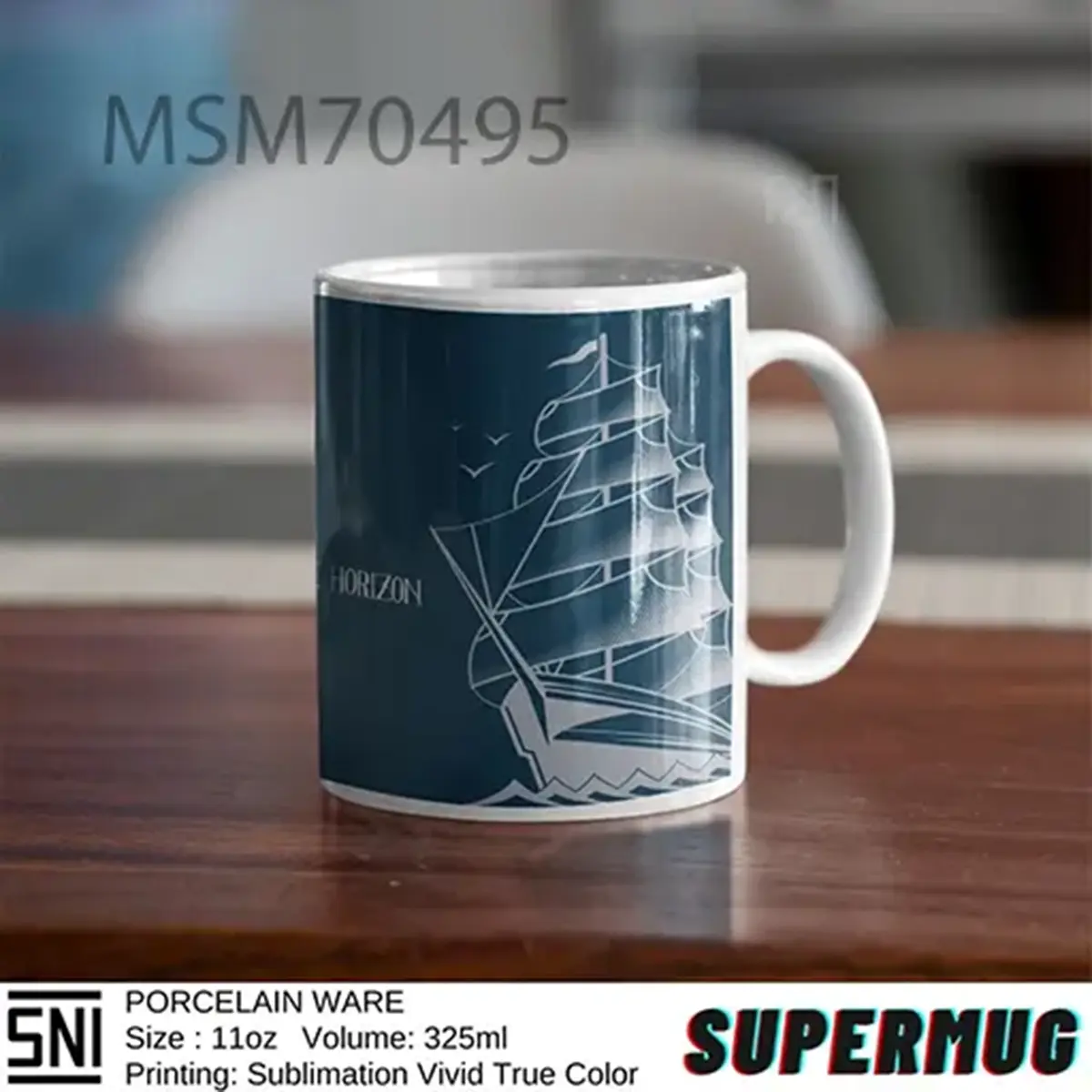 Pirates Bring Me The Horizon Super Mug
