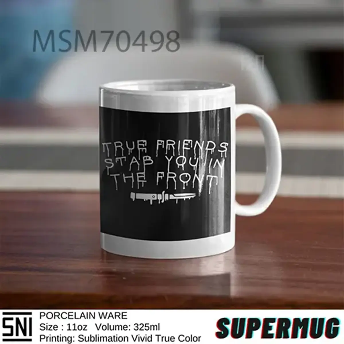 True Friends Bring Me The Horizont Super Mug
