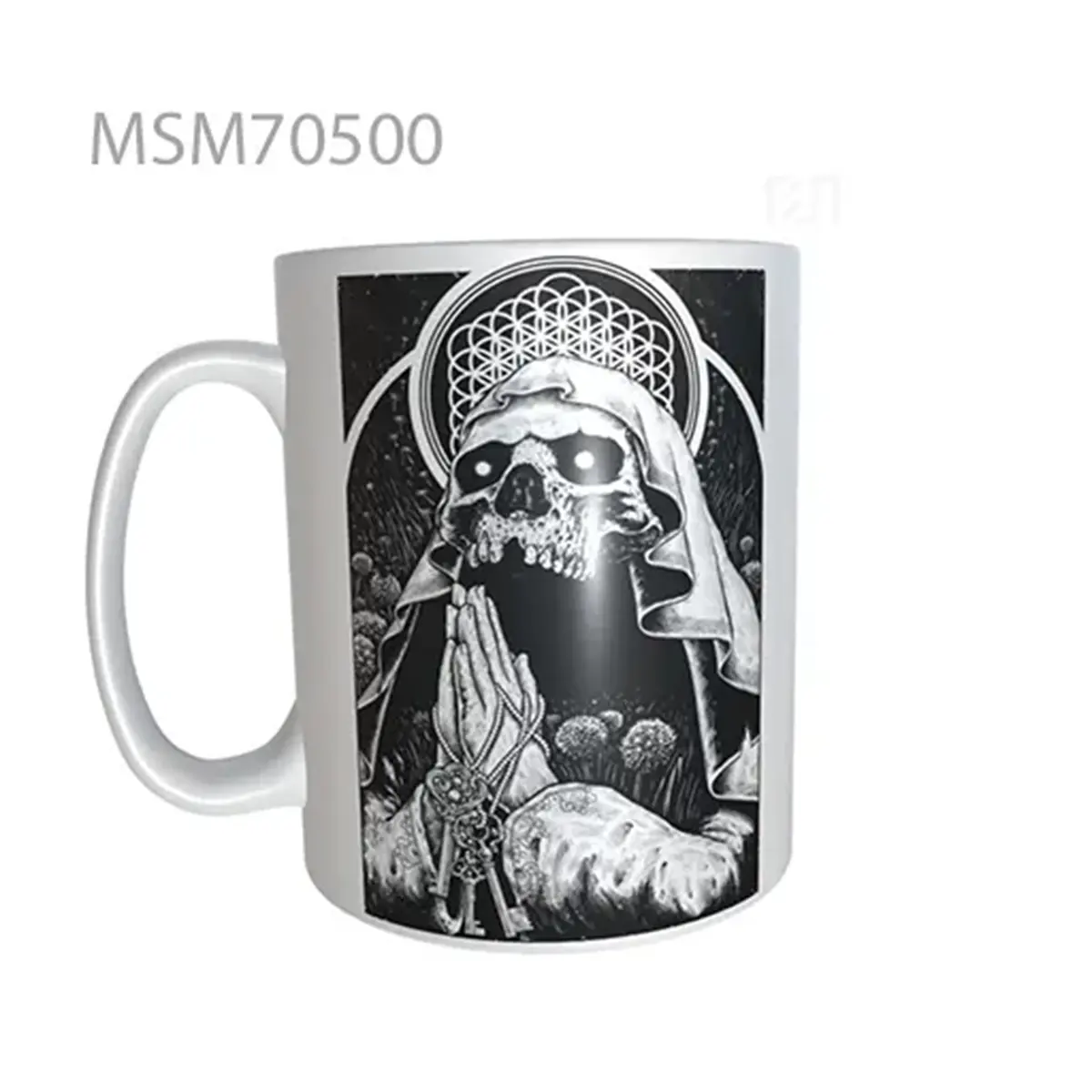 Artwork Key Skull BMTH Super Mug