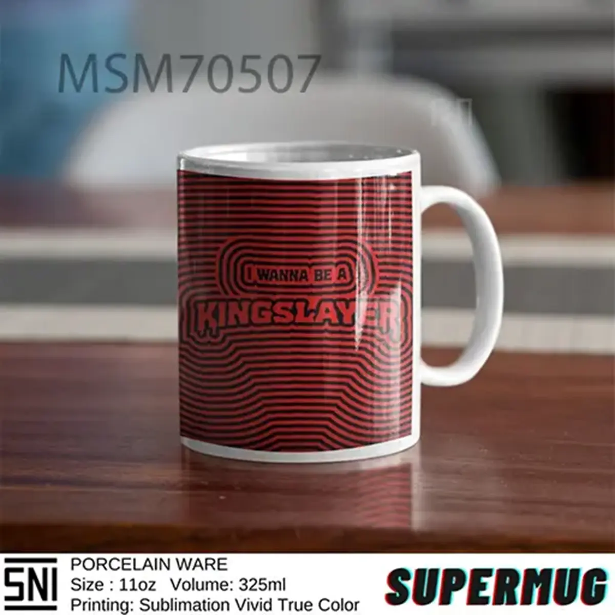 Custom Kingslayer Bring Me The Horizon Super Mug