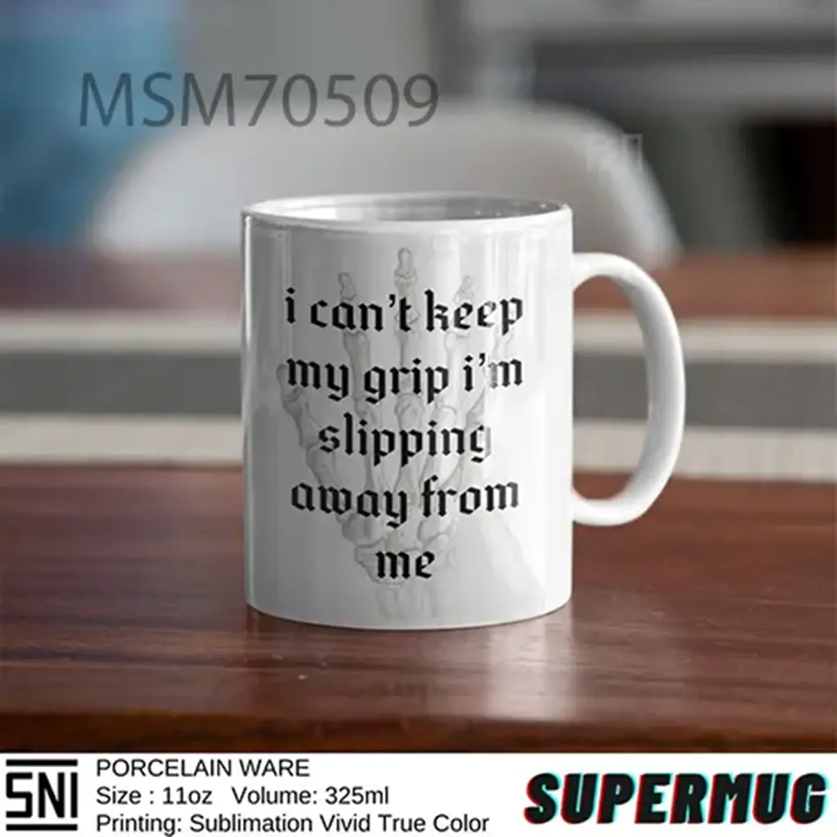 Desain Can You Feel My Heart Bring Me The Horizon Super Mug