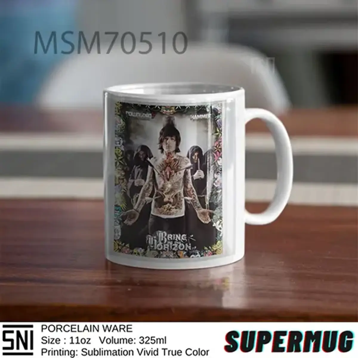 Premium Download Hammer Bring Me The Horizon Super Mug